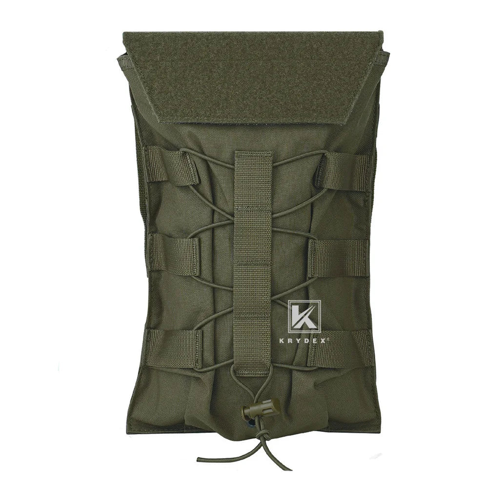 Tactical 50 oz Hydration MOLLE Pack Modular 1.5L Water Bladder Pouch Bag