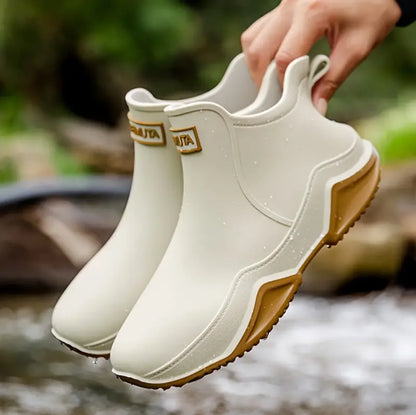 Trendy Outdoor Kitchen Non-slip Rain Boots,