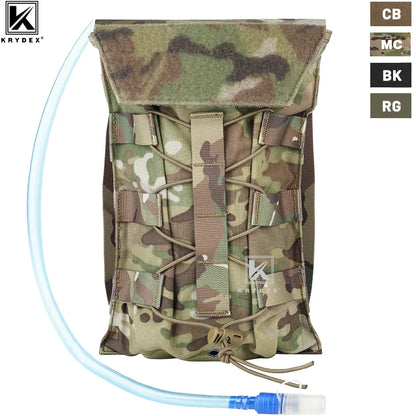 Tactical 50 oz Hydration MOLLE Pack Modular 1.5L Water Bladder Pouch Bag