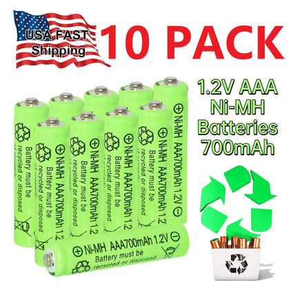 2–24 PCS 16800mAh 1.2V AAA Rechargeable Ni-MH Batteries