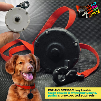 Safe & Easy Lightweight Heavy-Duty Mini Clip-On Adjustable Power Leash!