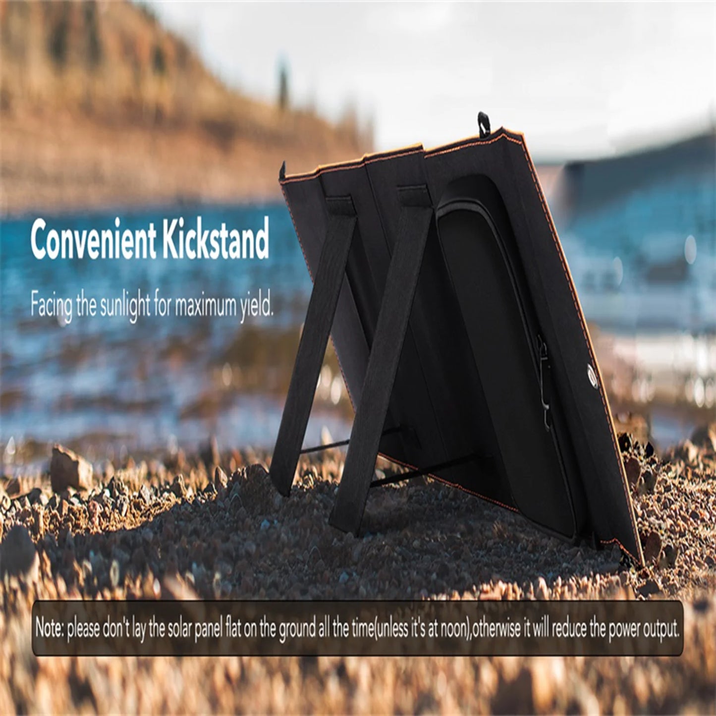 1*30W Foldable Solar Panel with 1*10000mAh Solar Power Bank,15W Dual Output Port,
