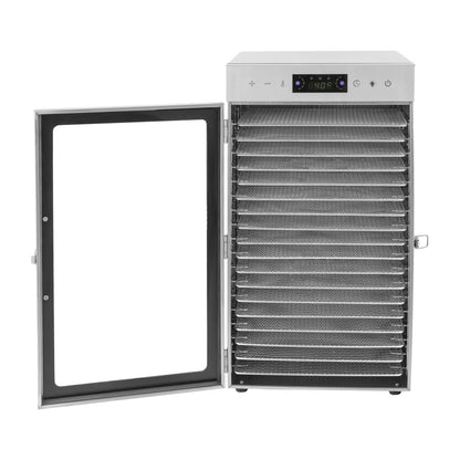 Commercial Dehydrator 18 Stainless Steel Trays Fruit Vegetable Food Dry Machine