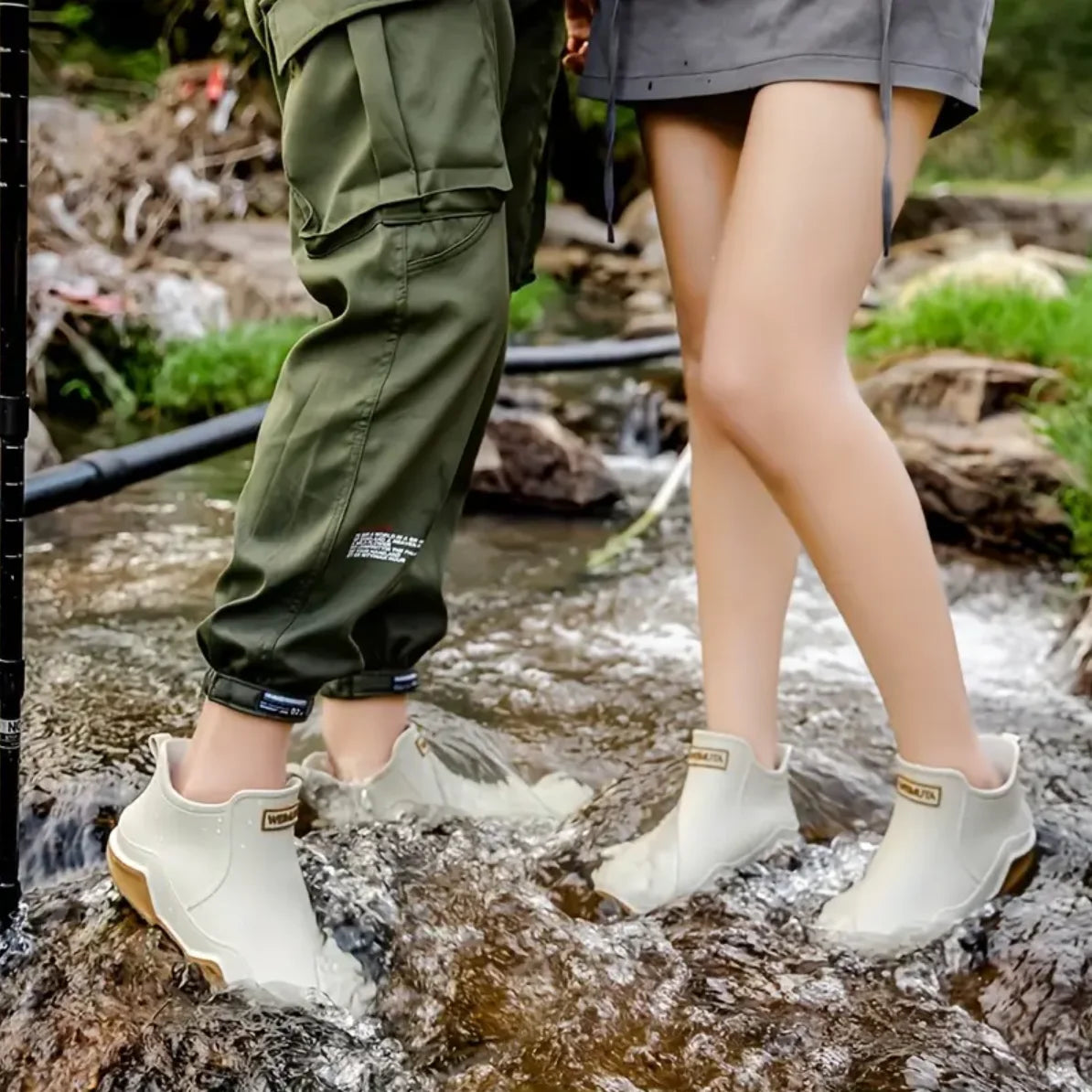 Trendy Outdoor Kitchen Non-slip Rain Boots,
