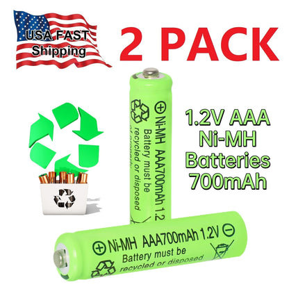 2–24 PCS 16800mAh 1.2V AAA Rechargeable Ni-MH Batteries