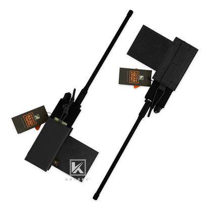 Tactical Mag Holder Radio Pouch with Hook and Loop,
