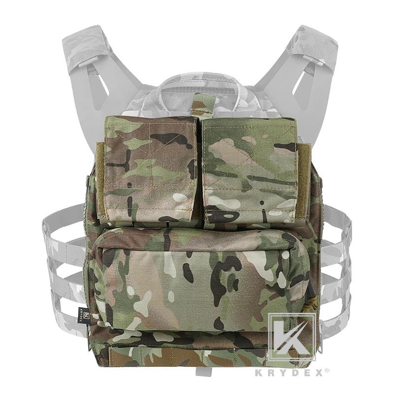 Tactical Panel Backpack Zip-On Bag Plate Carrier Vest
