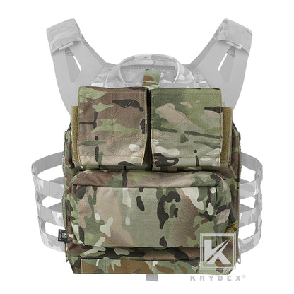 Tactical Panel Backpack Zip-On Bag Plate Carrier Vest