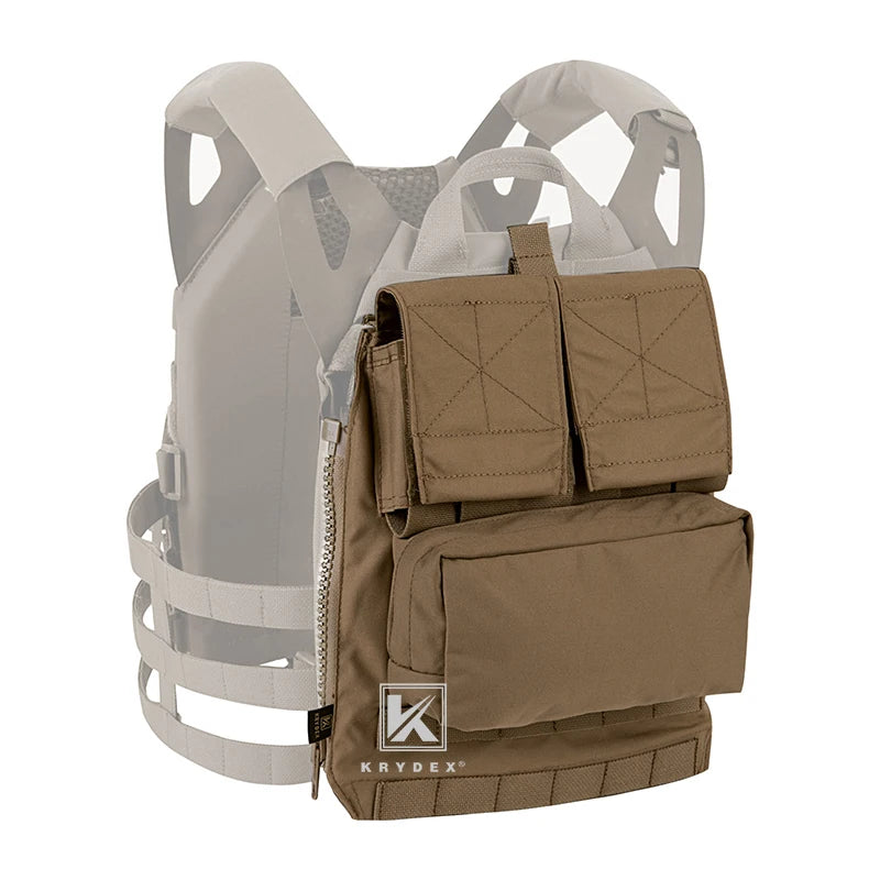 Tactical Panel Backpack Zip-On Bag Plate Carrier Vest