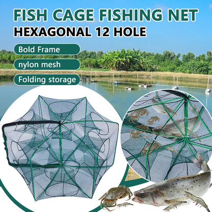 Folding lobster cage 2025 new style fishing trap