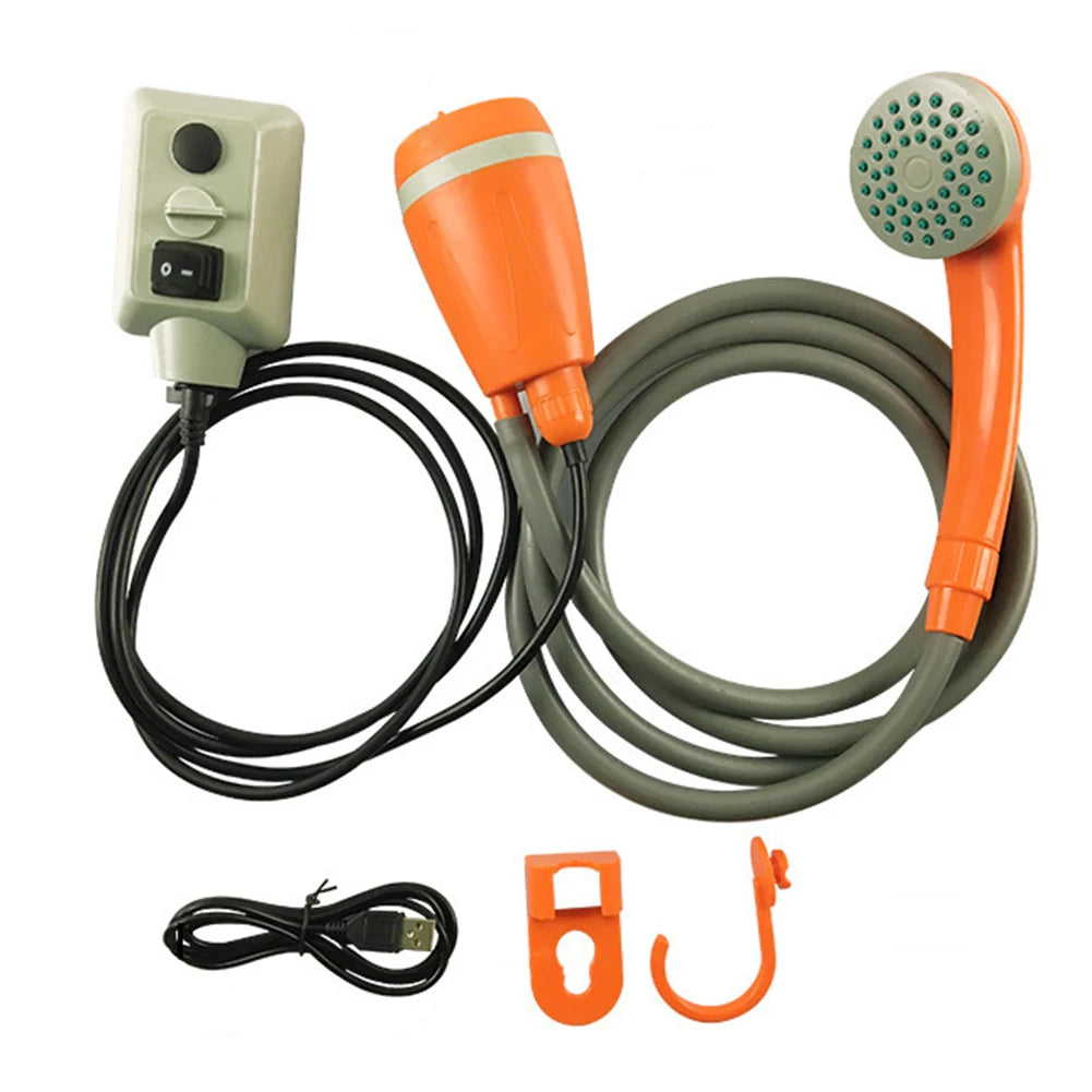 Electric Portable Camping Shower for Camping Hiking Traveling