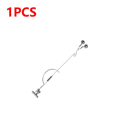 1/2/3Pcs  Stainless Steel Night Fishing Alarm Bells Adjustable and Anti-corrosion