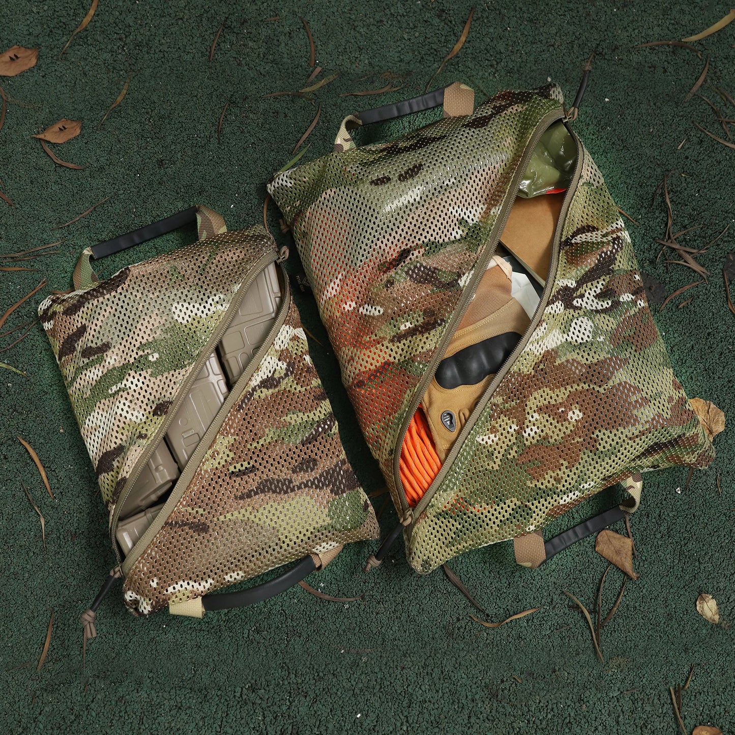 Tactical Storage Mesh Pouch Set