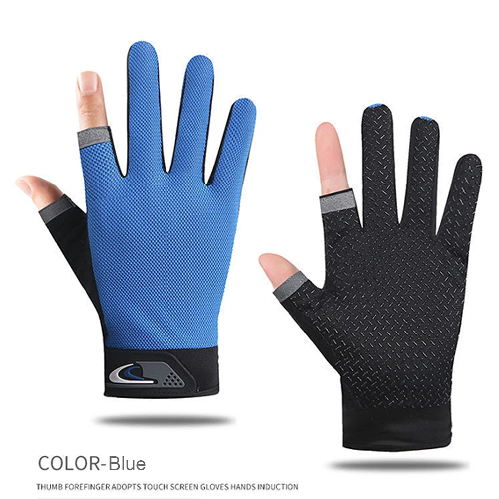 Winter Fishing Gloves 2 Cut Fingers Fishing Wear
