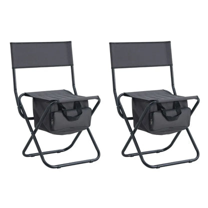 2piece Folding Chair with Storage Bag