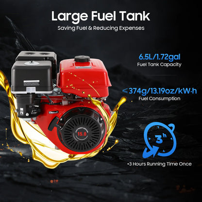 420cc Outboard Motor Fishing Boat Engine  3600rpm for Small Boats