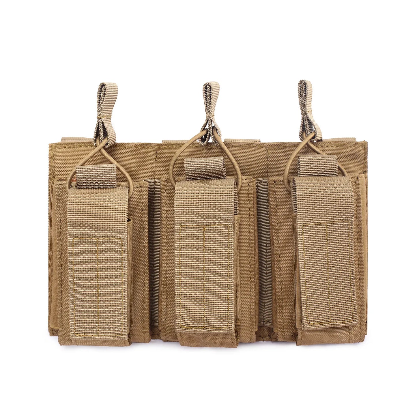 Tactical Vest Molle Triple Mag Pouch Outdoor Rifle Pistol Hunting Storage Bag Ammo Holder