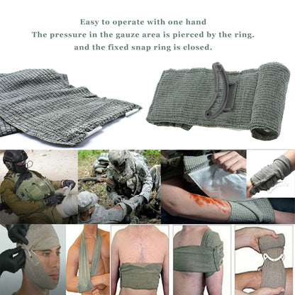 4/6 Inch First Aid Trauma Tourniquet Multifunction Hemostatic Control Bandage