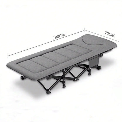 Premium Portable Thick Pad Folding Heavy Duty Travel Cot