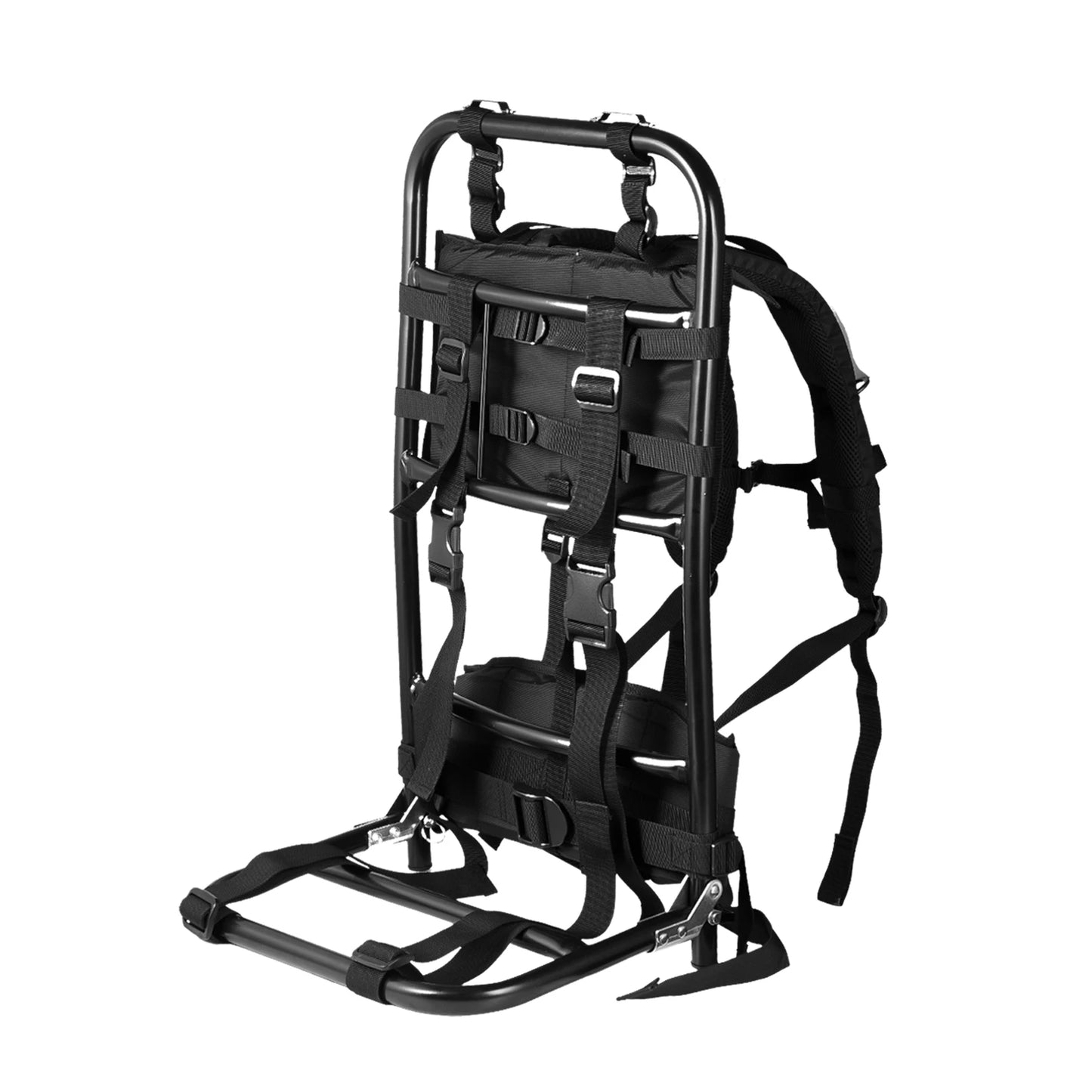 Camping Backpack External Frame  Portable Foldable Hunting Carrier Bag Holder