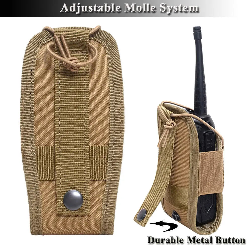 Molle Radio Pouch  Walkie Talkie Case Holder