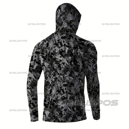 mens  long sleeve Hoodie  Hunting Jersey