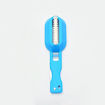 fish skin scale scraping brush