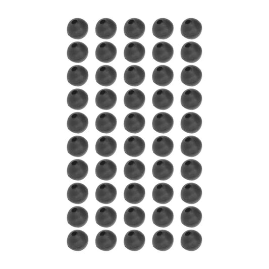 50pcs Carp Fishing Beads Diameter 6mm Soft Carp Fishing Rig Beads