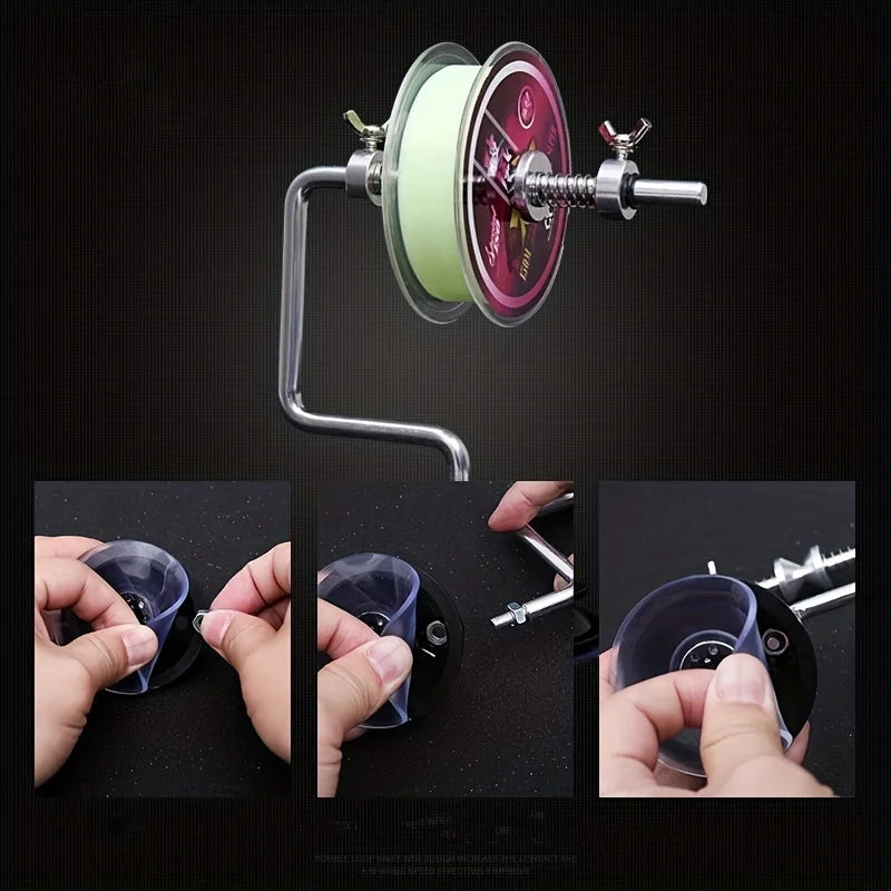 1Pc Aluminum Alloy Fishing Line Winding Machine,