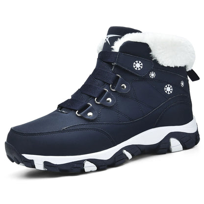 Womens Winter Boots Warm Fur Lined  Outdoor Hiking Boots