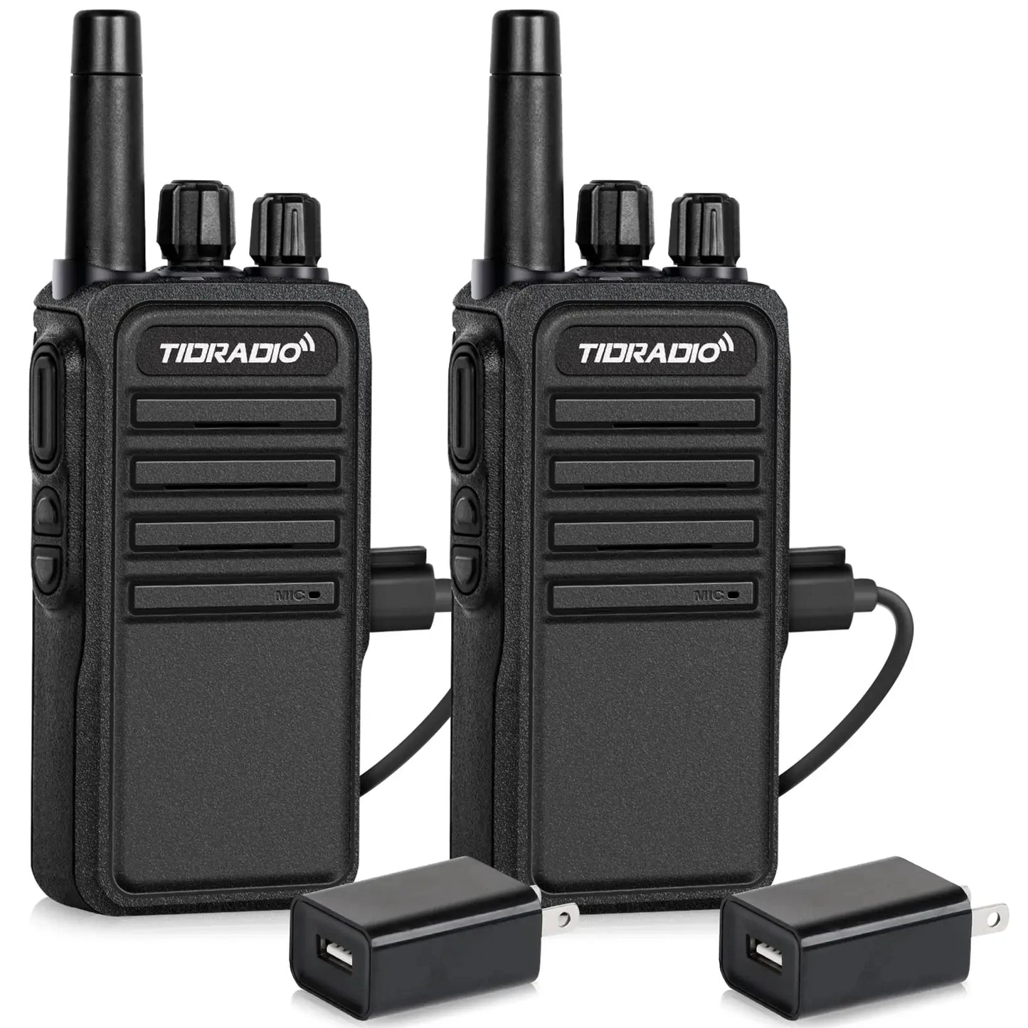 Two Way Radios 2200mAh Long Range Walkie Talkies 22CH USB Rechargeable