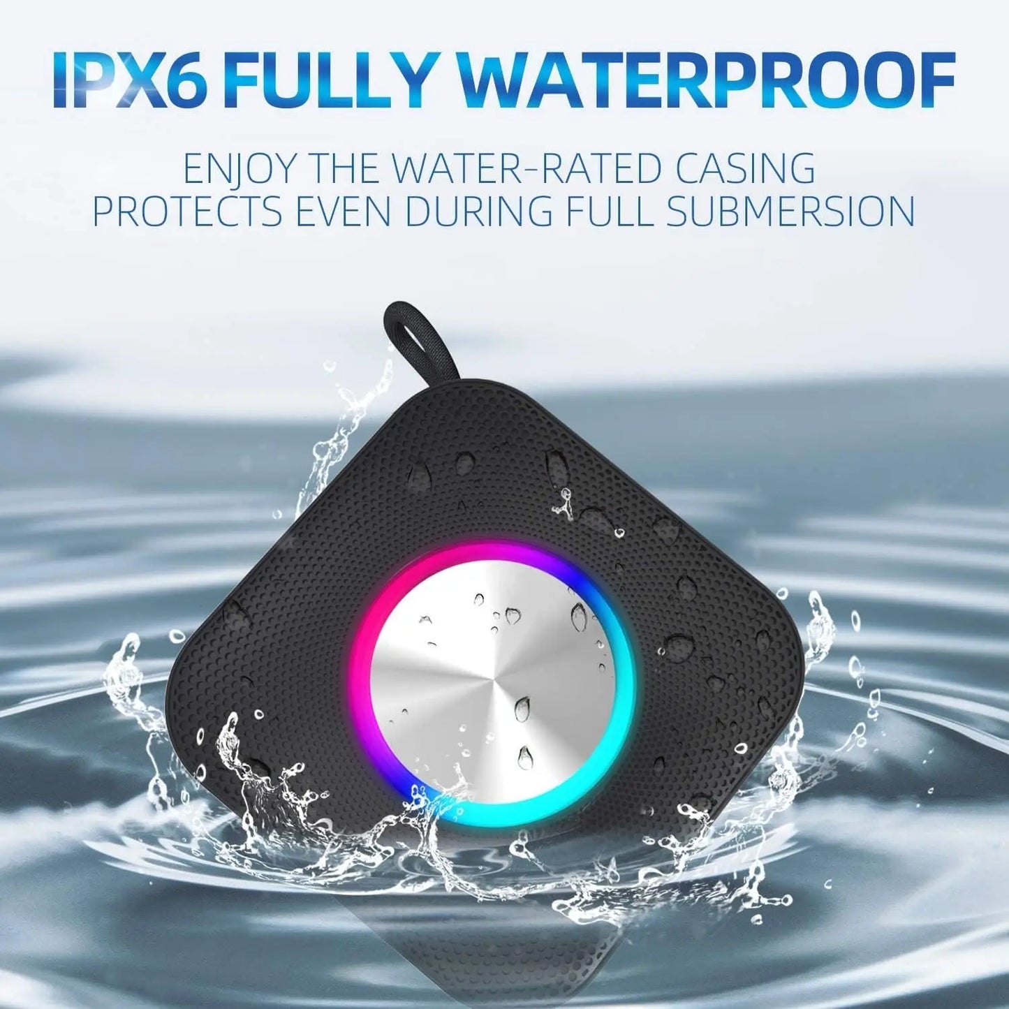 Bluetooth Wireless Speakers, Small Waterproof