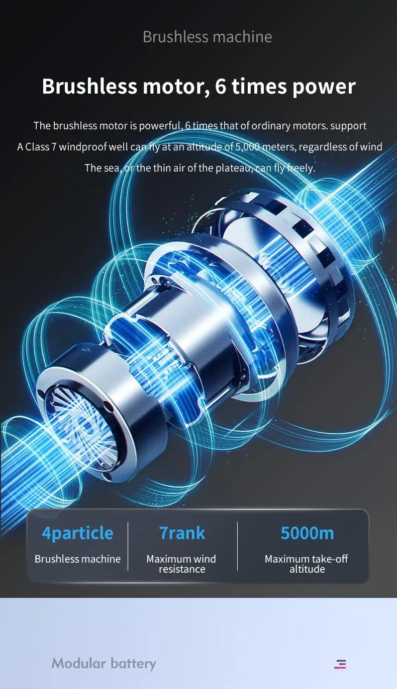 H10 drone, 8K camera intelligent obstacle avoidance, optical flow positioning, precise hovering shooting,