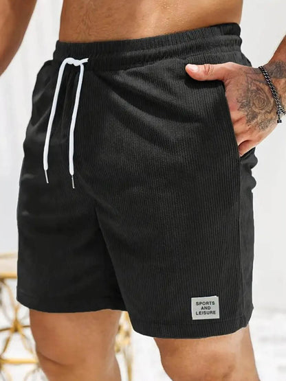 Men s Cotton Cargo  Casual Loose Fit Multi-Pocket Hiking Shorts