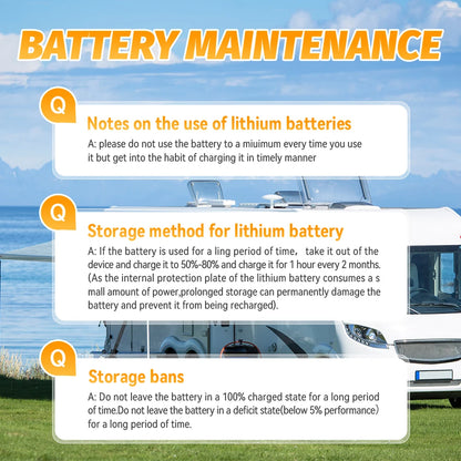 12V 100Ah  Lithium Battery Pack With Bluetooth 100A BMS Deep Cycles