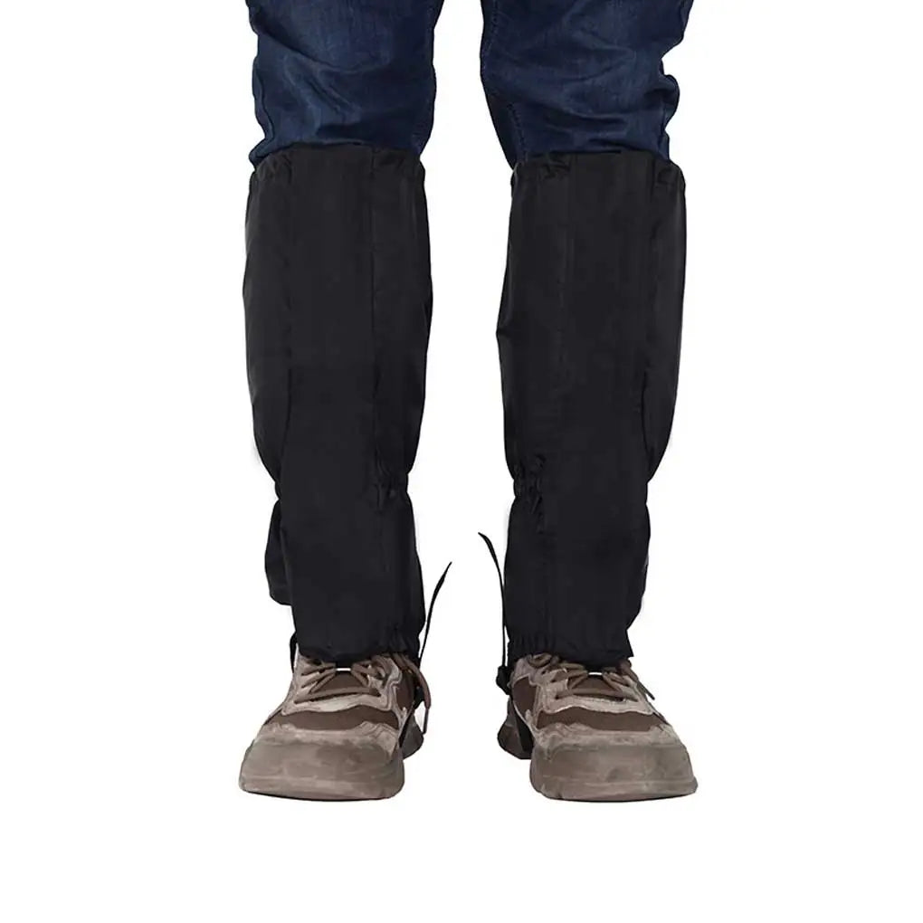 2 Pieces Leg Gaiter Polyester Waterproof Leggings Dustproof Legs Cover