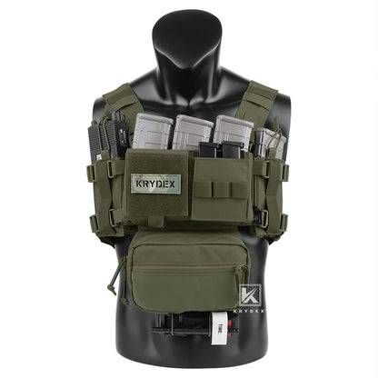Tactical  Chest Rig Micro Chassis Modular Vest  Magazine Pouch