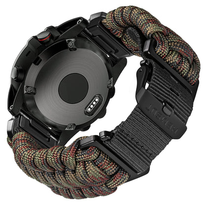 Compatible With Garmin, Paracord Watch Band