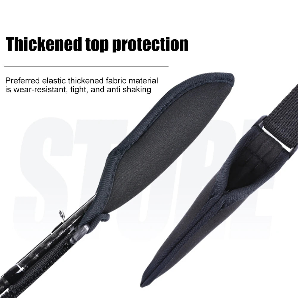 1/2Pcs Fishing Rod Tie Tip Cover Sleeves