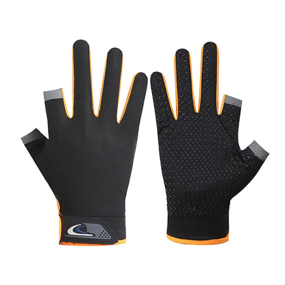Winter Fishing Gloves 2 Cut Fingers Fishing Wear