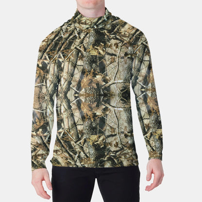 mens long sleeve hunting hoodie