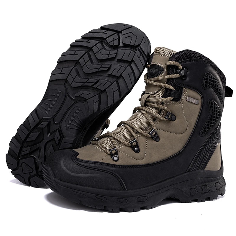 Men's mountain climbing  hiking boots,