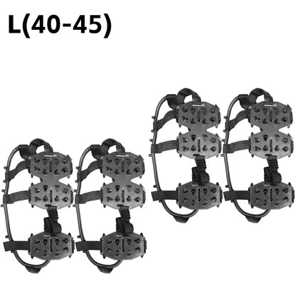 24 Teeth Mountaineering  Anti-Slip Snow Claw Shoe Covers