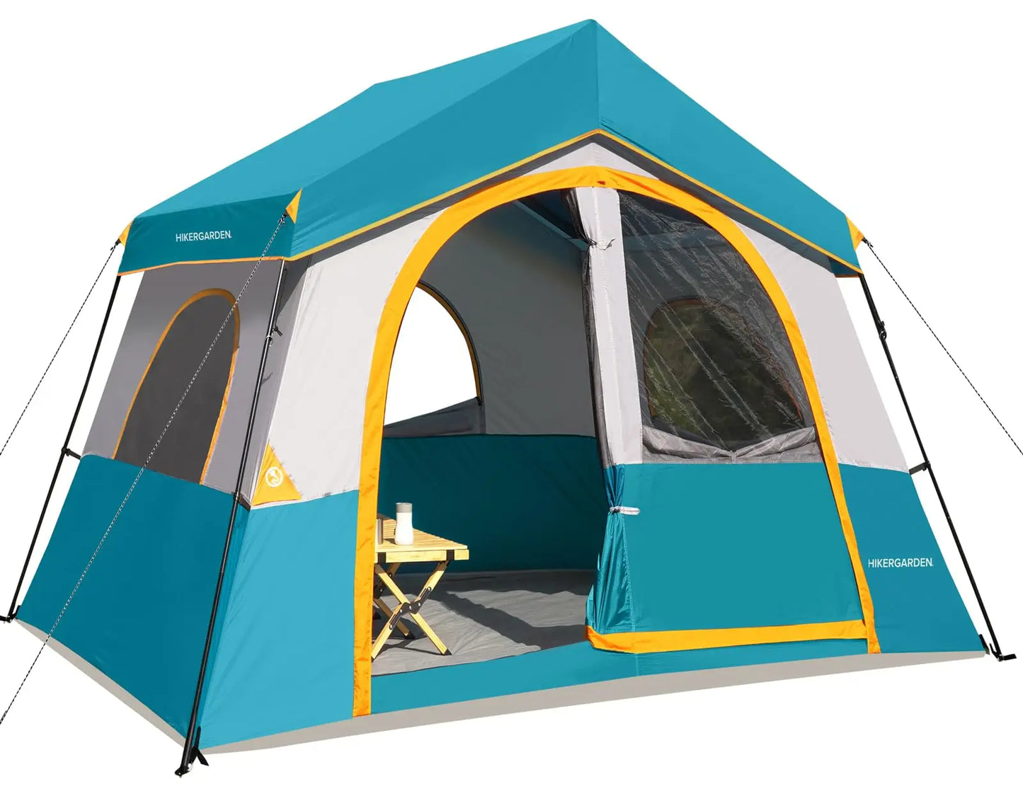 8 Person Camping Tent - for Camp, Windproof Fabric