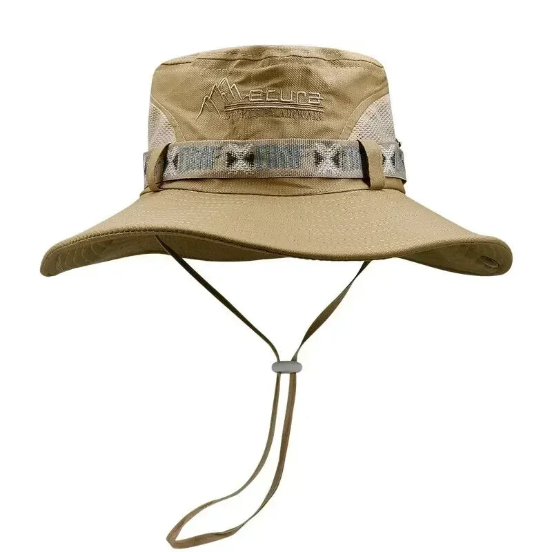 men's summer bucket hat for UV protection
