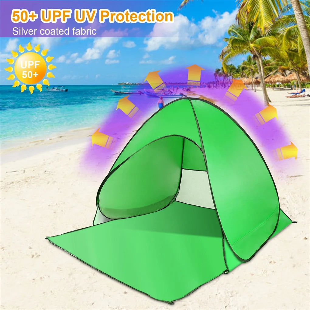 Automatic Instant Pop Up Beach Tent Lightweight Outdoor UV Protection Camping Fishing Tent