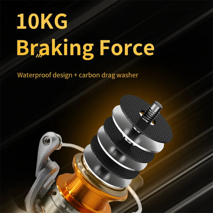 Spinning Fishing Reels Metal Spool Interchangeable