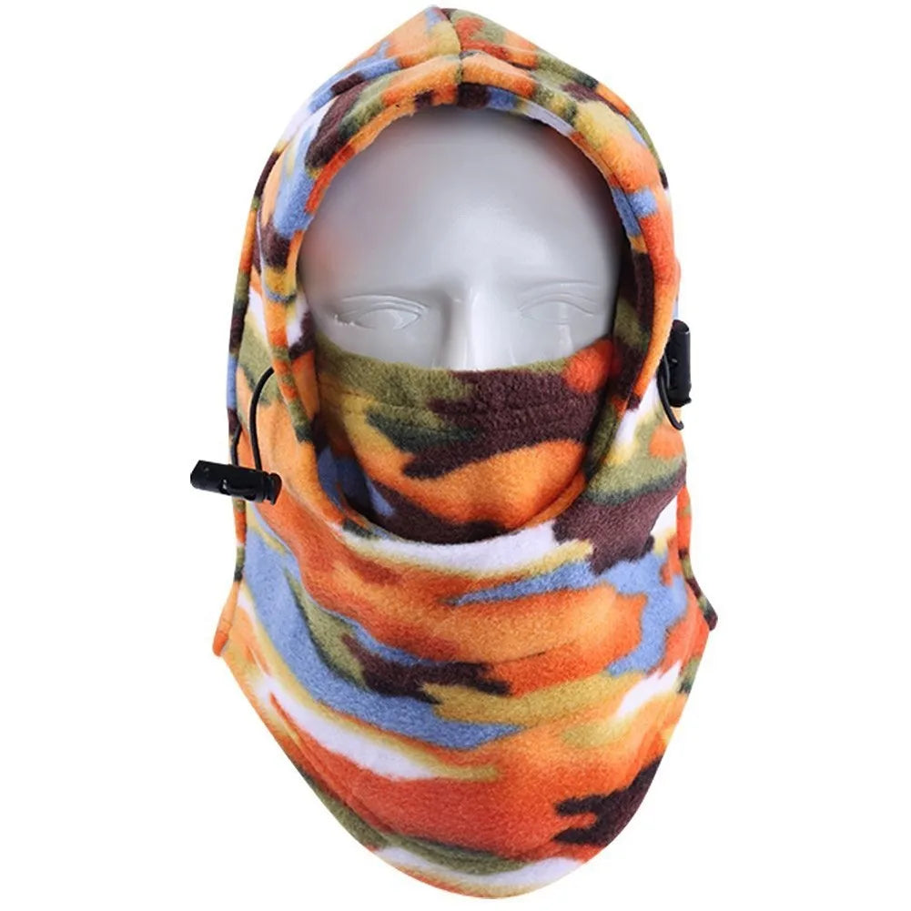 Thermal Fleece Ski Mask Neck Warmer Hoods