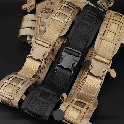 Multi-functional Breathable Molle System Tactical Belt Quick Release