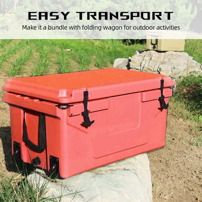 65QT Portable Insulated Cooler Box
